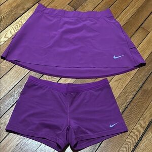Nike Golf Purple Dri-FIT Skirt